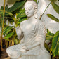 Meditative Buddha Garden Statue in Resin Indoor or Outdoor FOR HOME GARDEN BALCONY patio DECOR