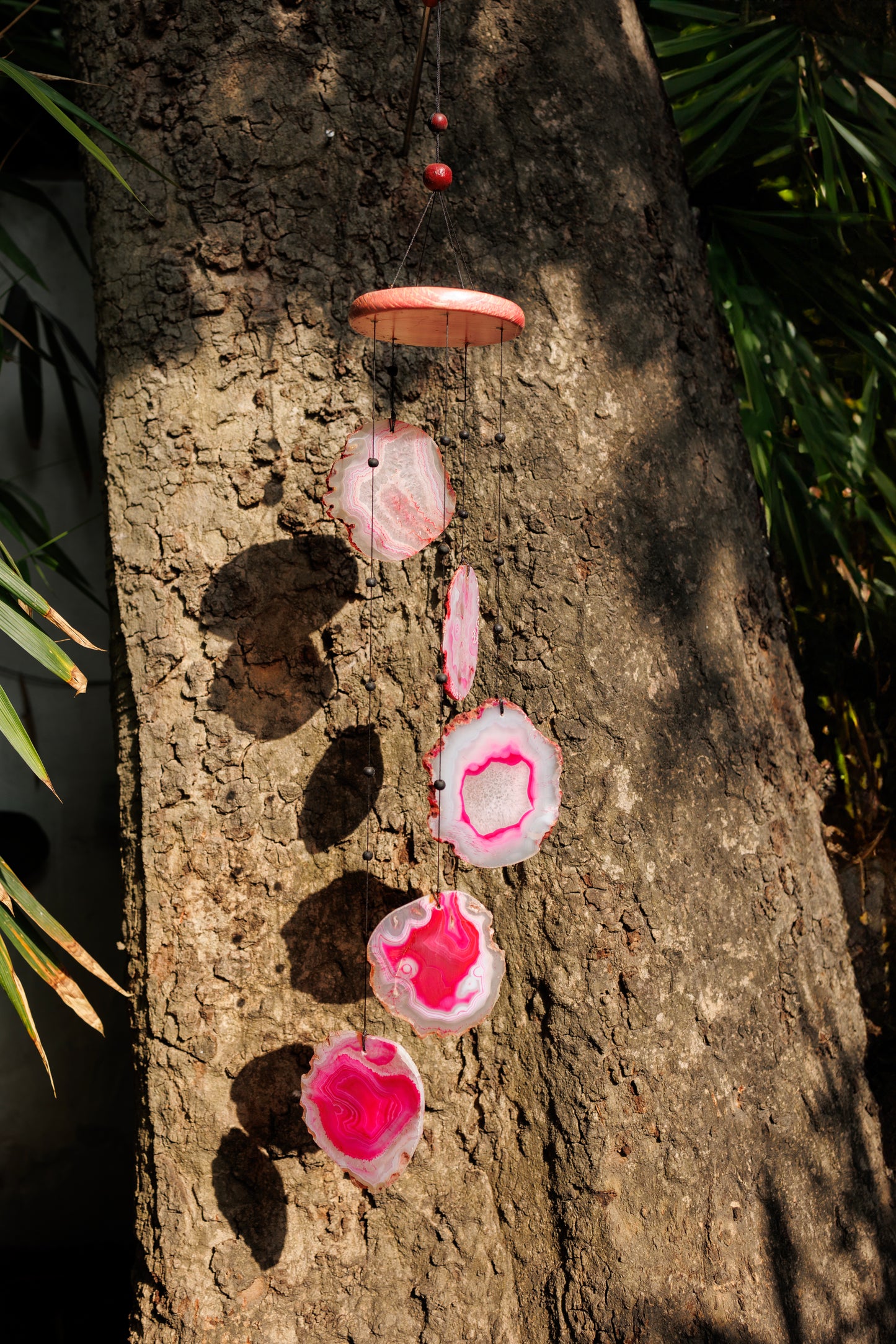 AGATE CHIME-SUN CATCHER MOBILE GOT HOME GARDEN BALCONY DECOR