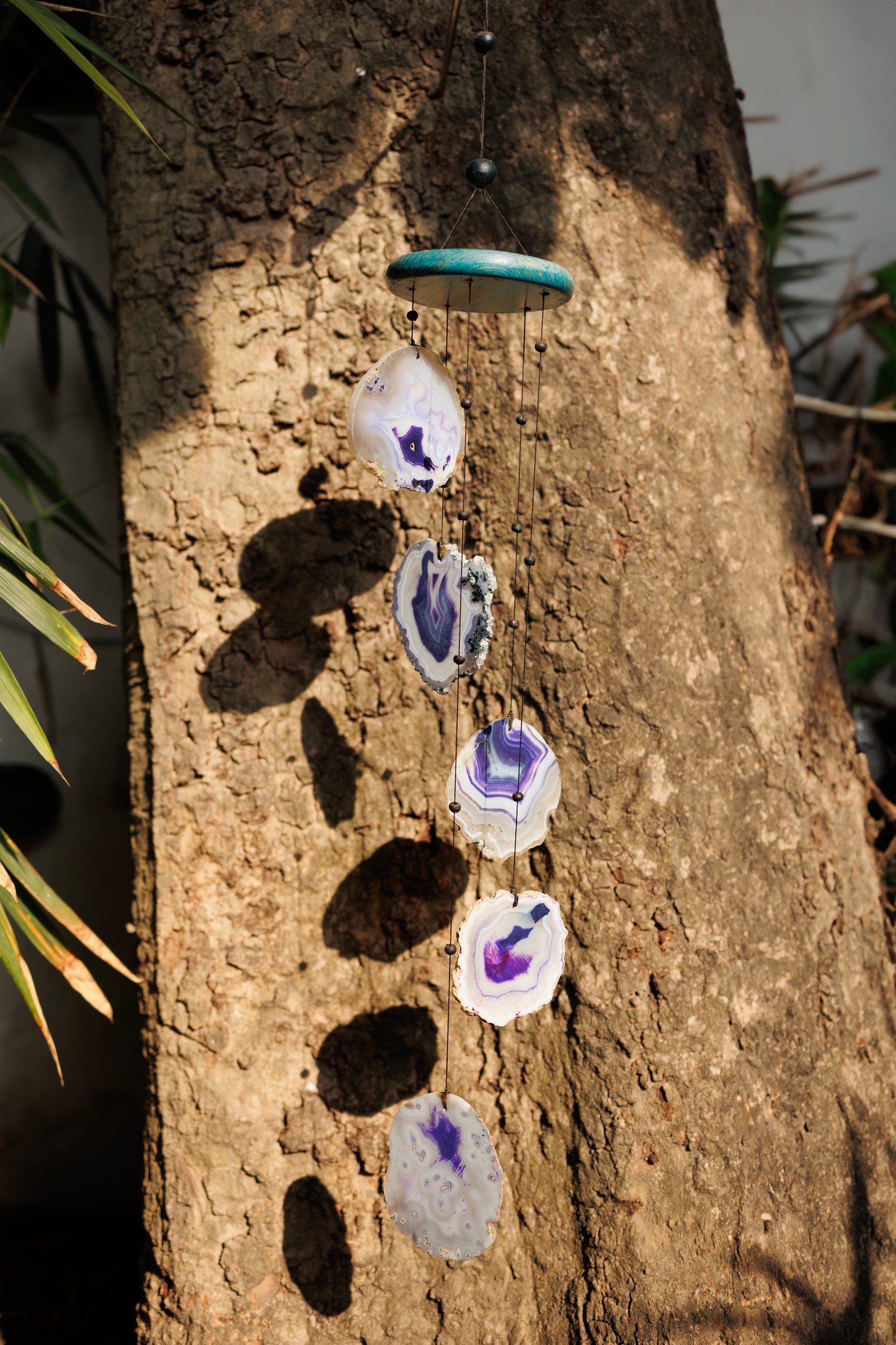 AGATE WIND CHIME- SUN CATCHER MOBILE FOR HOME GARDEN BALCONY DECOR