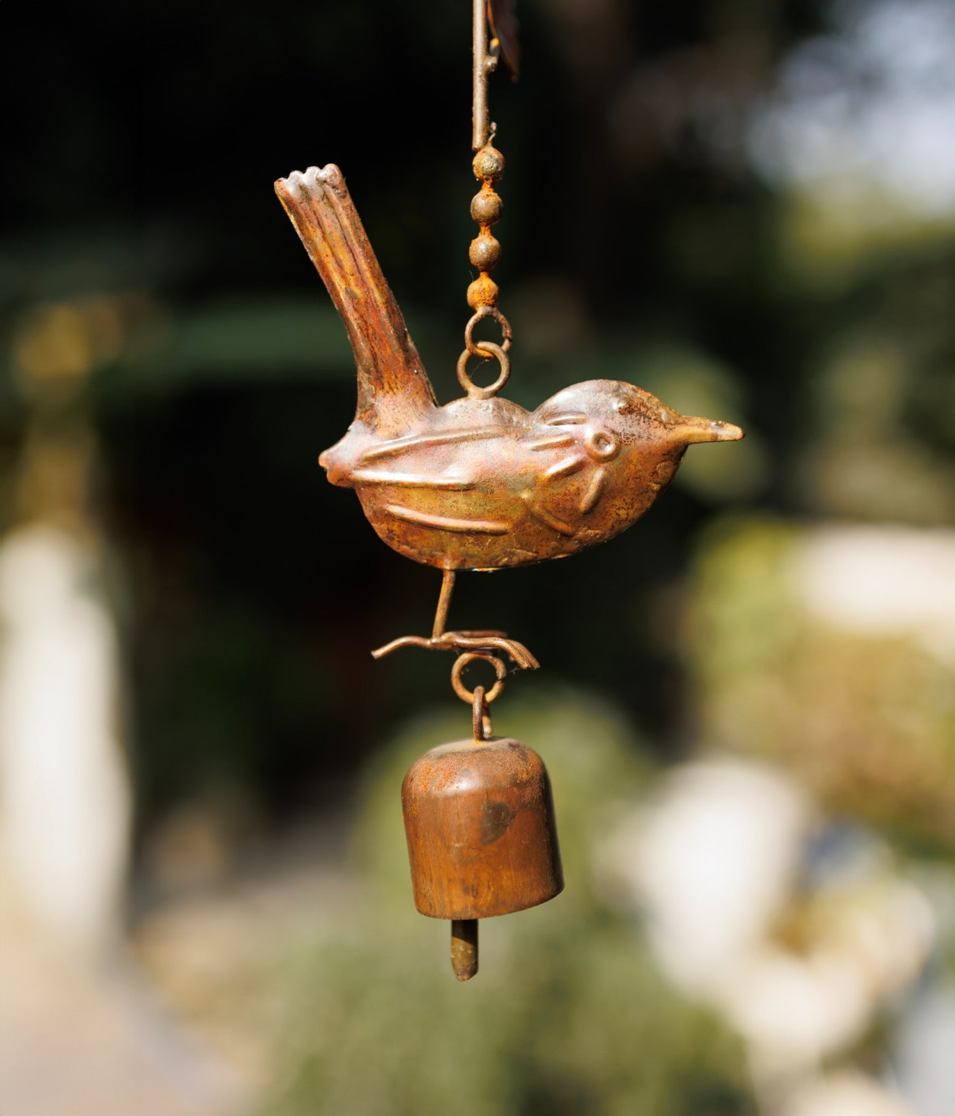 BIRD WITH BELLS MOBILE WINDCHIMES FOR GARDEN DECOR