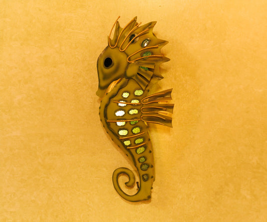 Seaside Serenity Sea Horse Wall Light