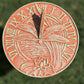 Brass dragonfly sundial