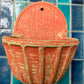 Ribbed wall planter for home garden balcony decor