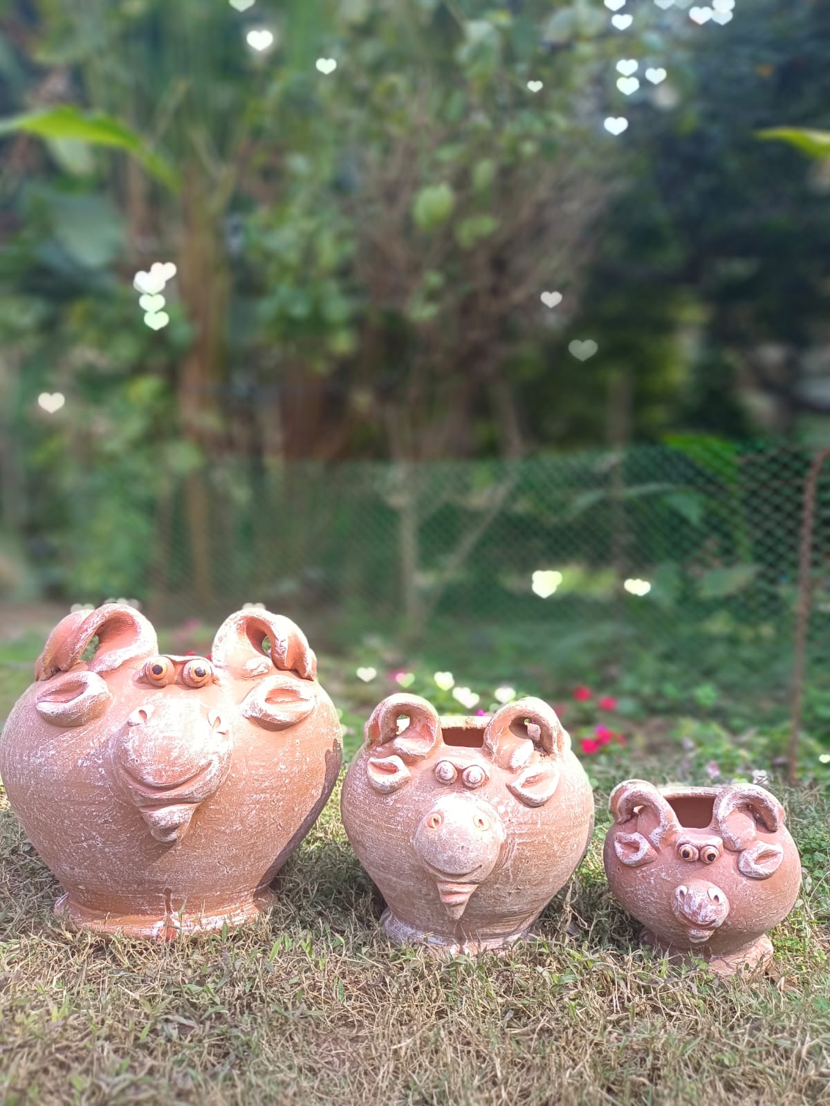 Terracotta rams