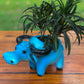 Bull animal planter for home garden balcony decor