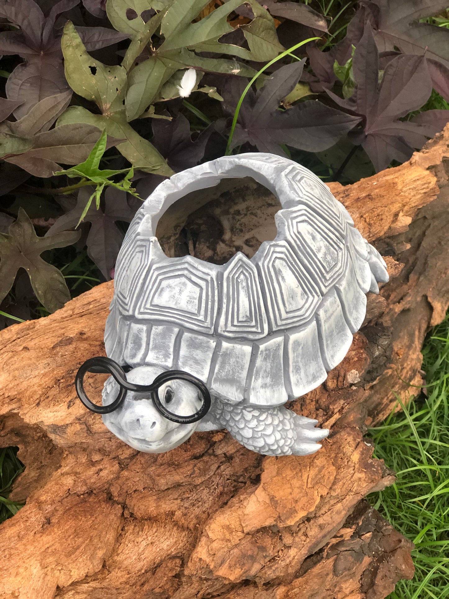 TURTLE ANIMAL PLANTER POT IN FIBRE FOR HOME GARDEN AND BALCONY DECOR