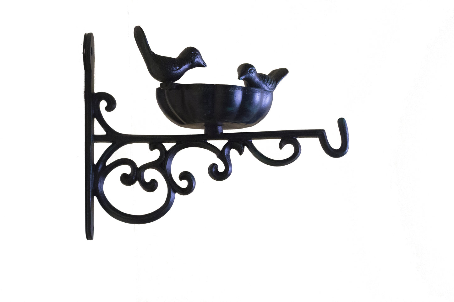 WALL BRACKET WITH BIRD BATH FOR HOME GARDEN AND BALCONY DECOR