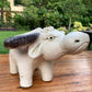 Bull animal planter for home garden balcony decor