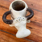 Bull animal planter for home garden balcony decor