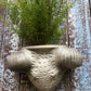 Terracotta ram wall planter pot for home garden balcony planter pot